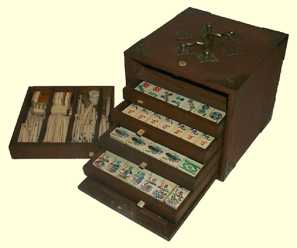 Traditional Mahjong game