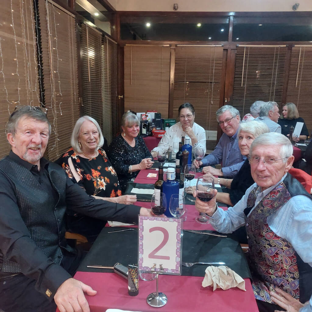 Wine Tasting Group Christmas Meal at Satari’s – December 2022