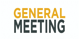 General Meeting – Monday, 3rd February 2025