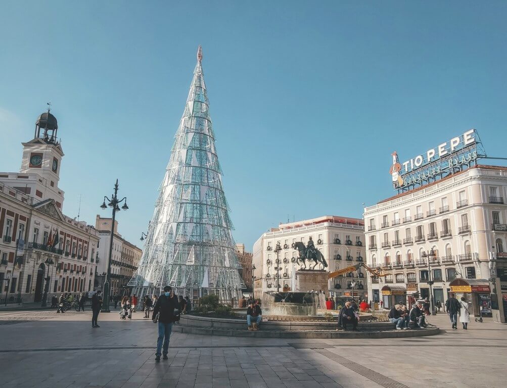 Madrid and Toledo at Christmas time